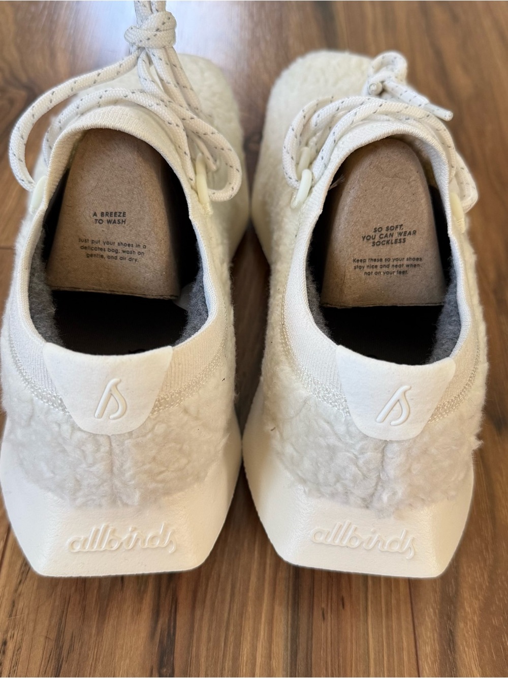 Allbirds W9 Wool Dasher 2 Fluff White BRAND NEW W BOX - Picture 3 of 12